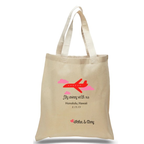 Fly Away With Us! Special Occasion Canvas Tote