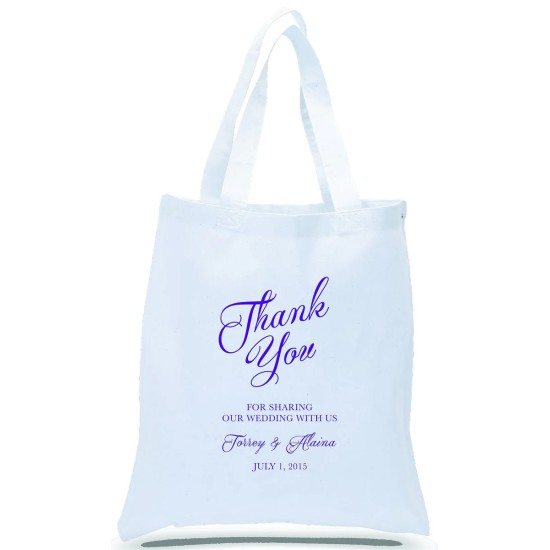 Wedding Thank You Bags