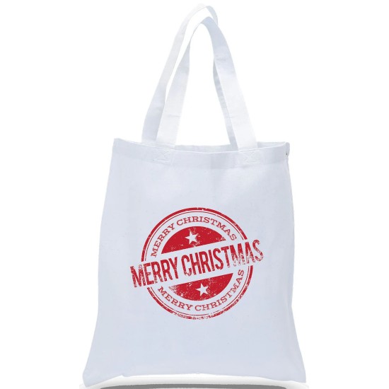 Christmas Seal - Canvas Tote Bag