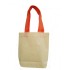 Clearance Mini Budget Totes with Colored Handles (NOT CANVAS)