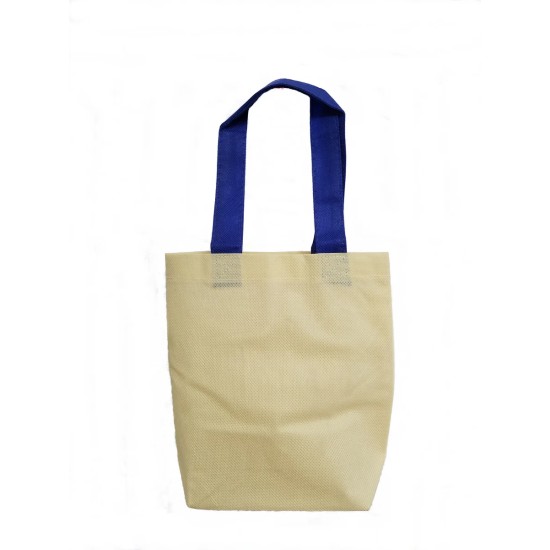 Clearance Mini Budget Totes with Colored Handles (NOT CANVAS)