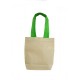 Clearance Mini Budget Totes with Colored Handles (NOT CANVAS)